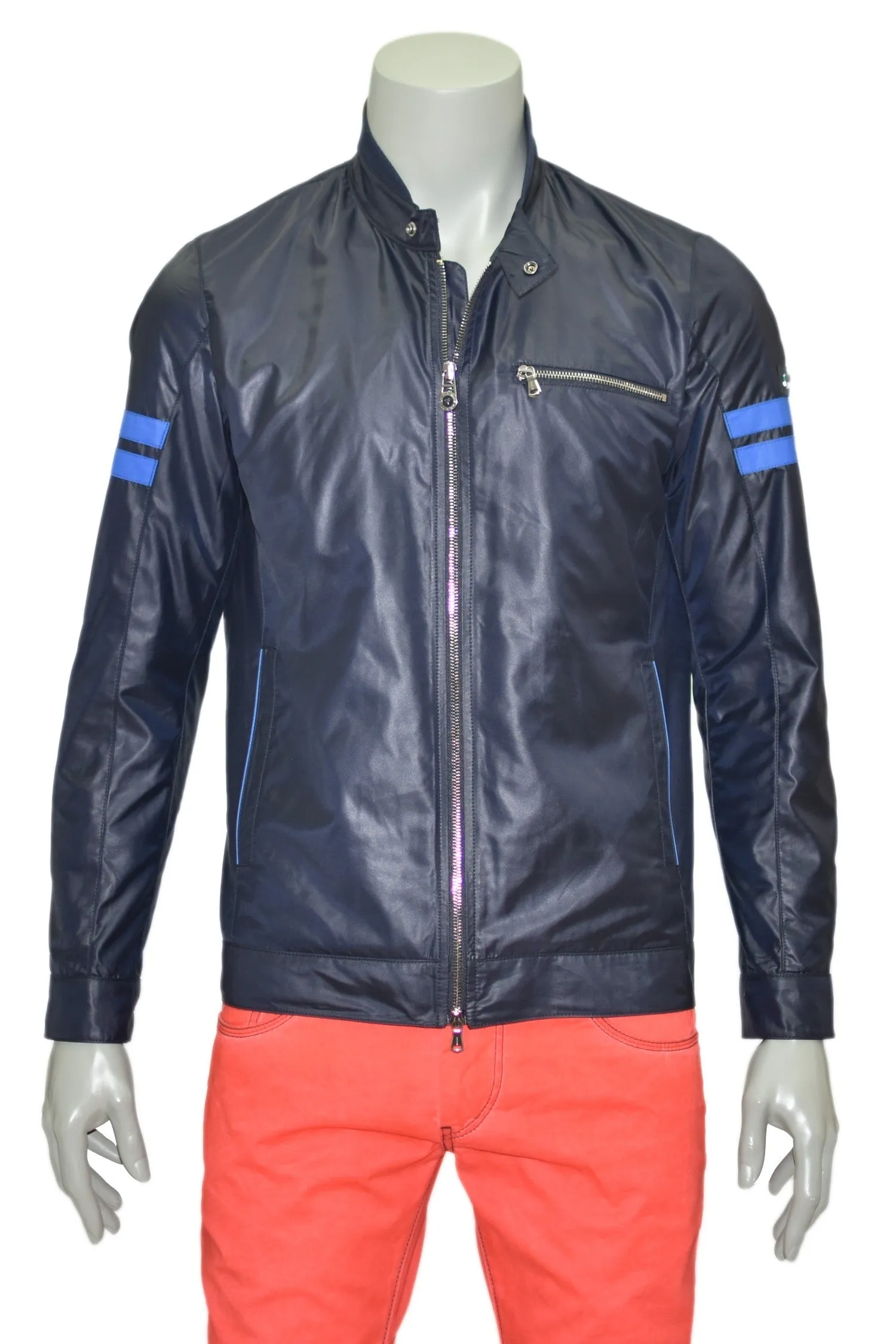 Navy "Double Line" Jacket