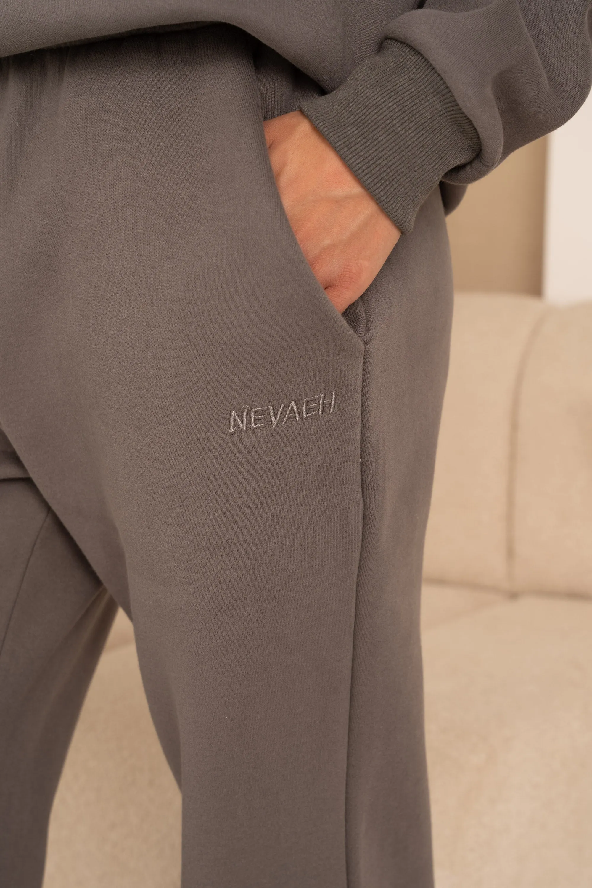 Nevaeh Signature Joggers - Charcoal