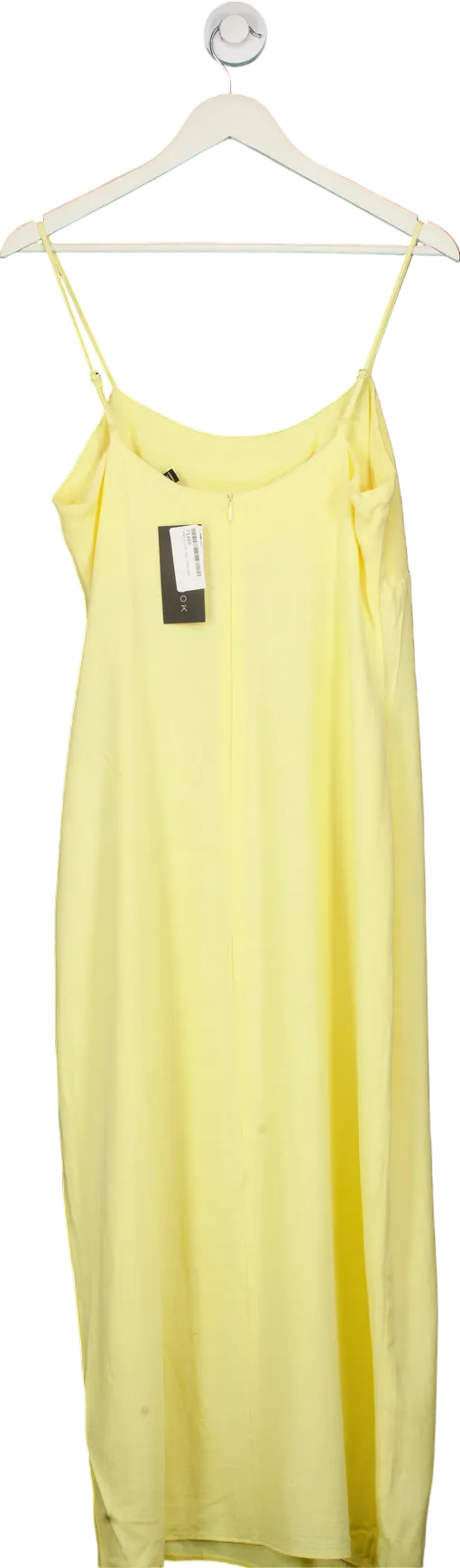 New Look Yellow Lexi Slip Dress UK 12