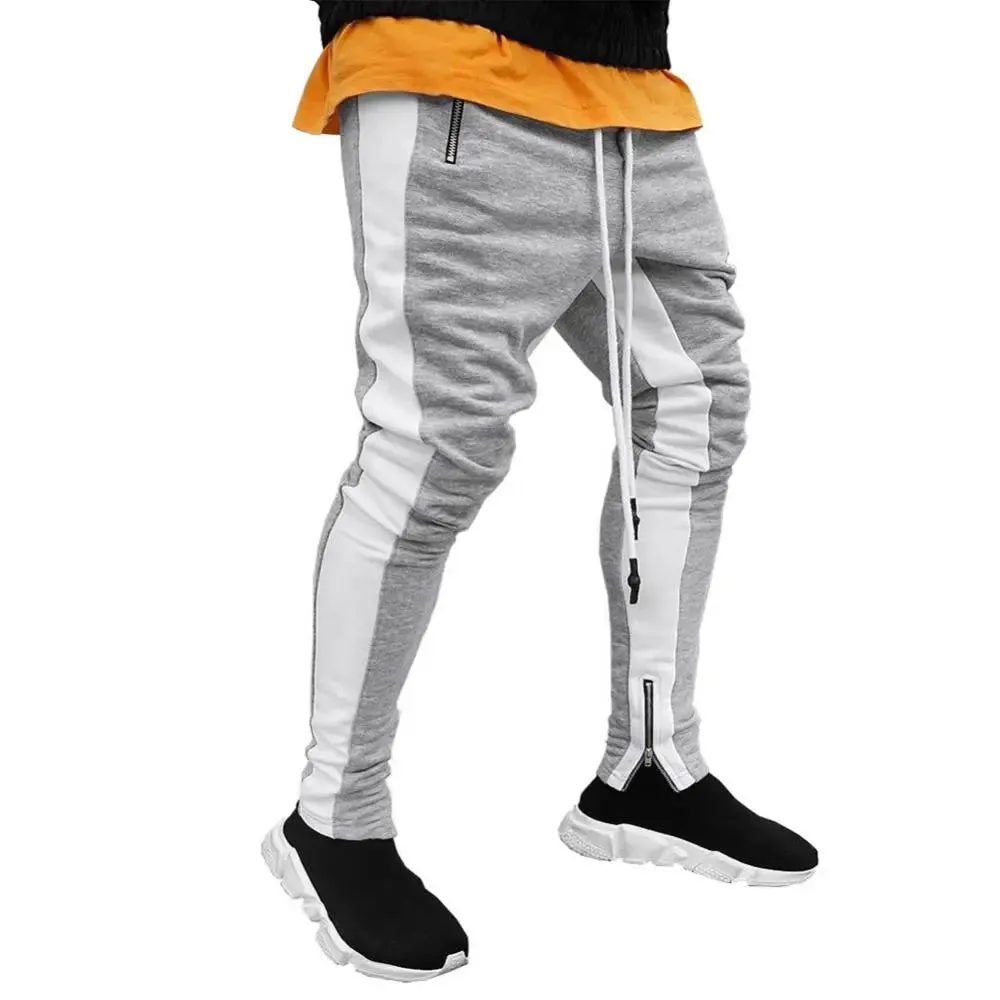 New Men's Casual Fashion Pants Streetwear Sportswear Skinny Male Trousers Gyms Tracksuits Bottoms Hip Hop Joggers Sweatpants