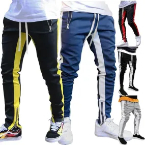 New Men's Casual Fashion Pants Streetwear Sportswear Skinny Male Trousers Gyms Tracksuits Bottoms Hip Hop Joggers Sweatpants