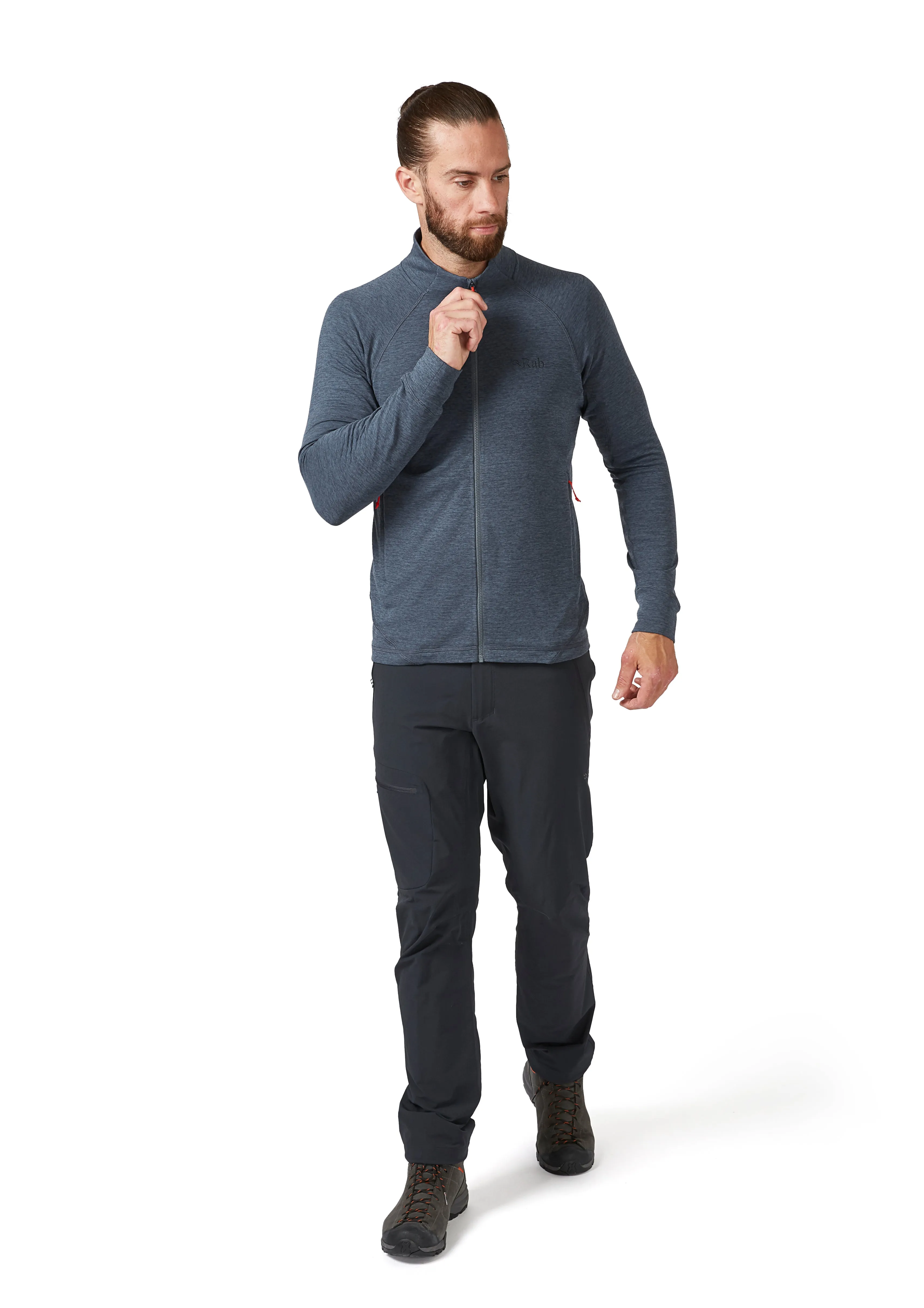 NEXUS FLEECE JACKET - STEEL