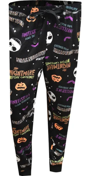 Nightmare Before Christmas Jack Halloweentown Soft Jogger Loungepant