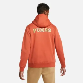 Nike 2021-22 Pumas NSW Pullover Club Hoodie - Firewood Orange