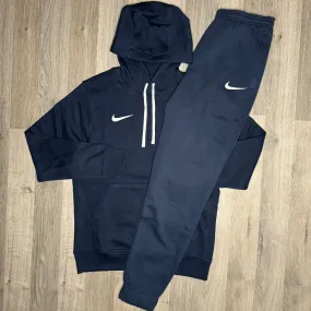 Nike Park Hoodie & Joggers Set - Navy