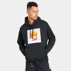 Nike Sportswear Brushed-Back Pullover Hoodie / Black