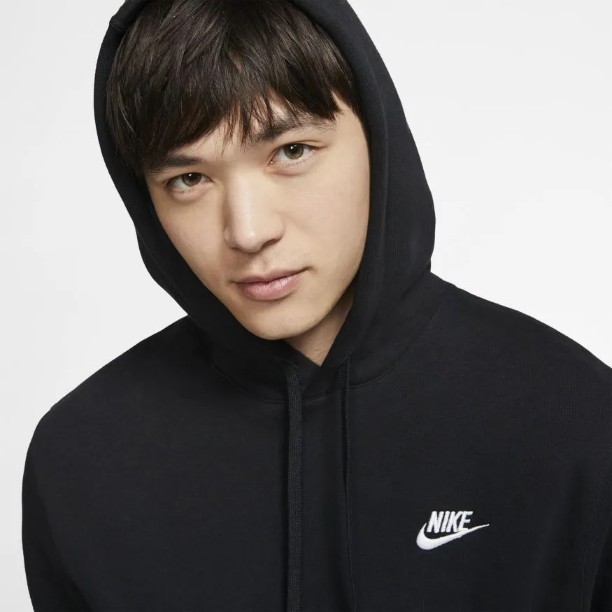 Nike Sportswear Club Fleece Pullover Hoodie Black