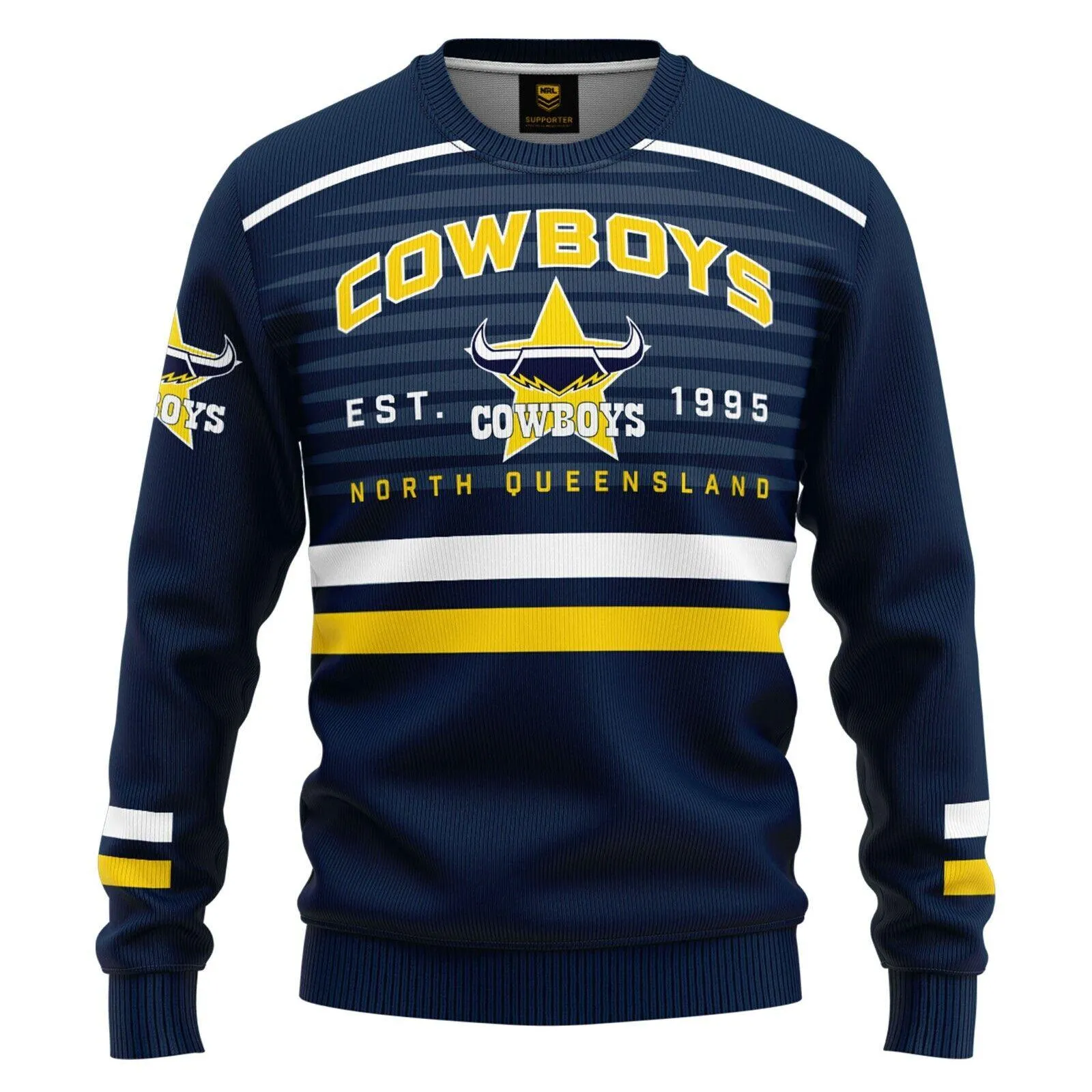 NRL Kids 'Victory' Pullover - North Queensland Cowboys - Infant Baby - Jumper