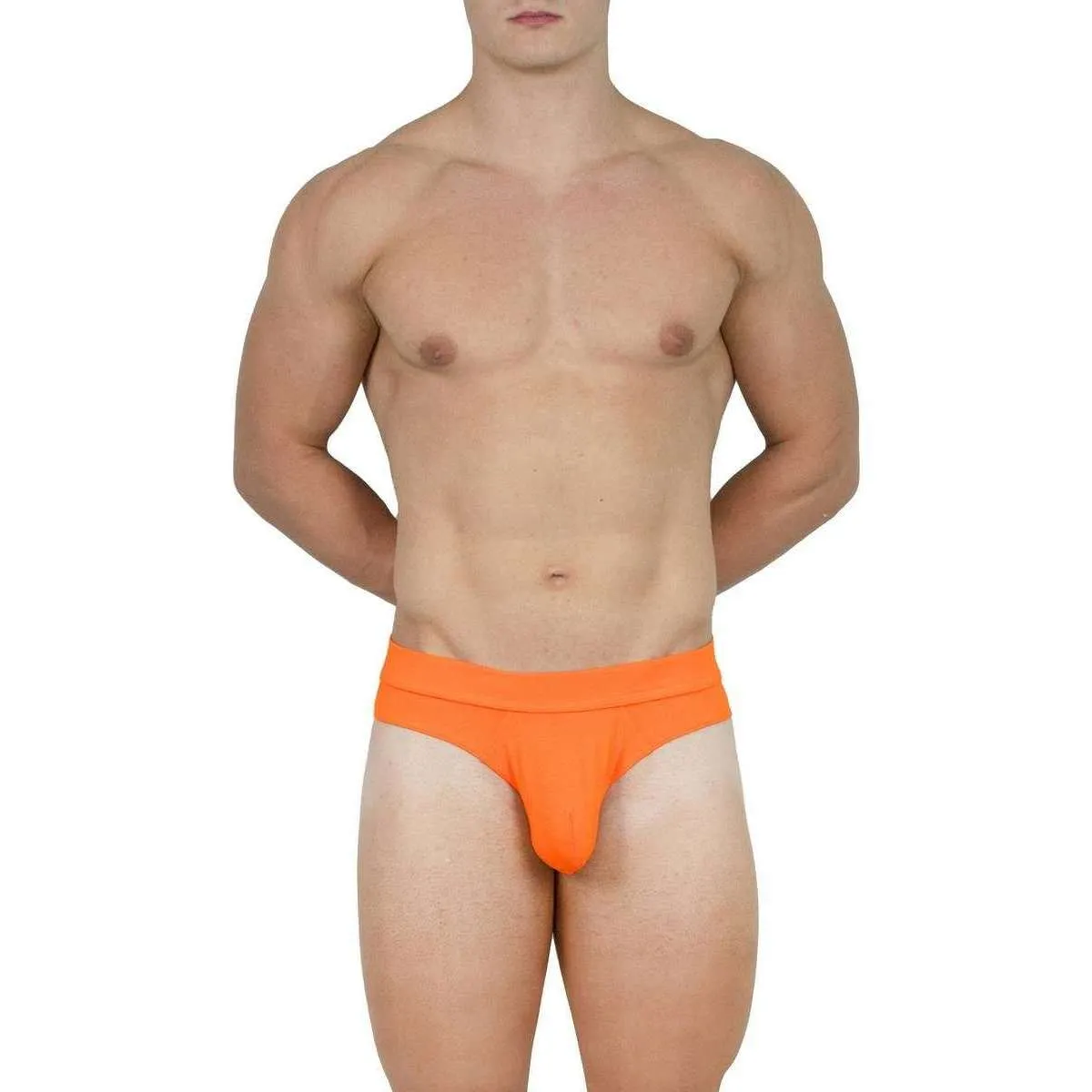 Obviously EliteMan Hipster Brief - Orange