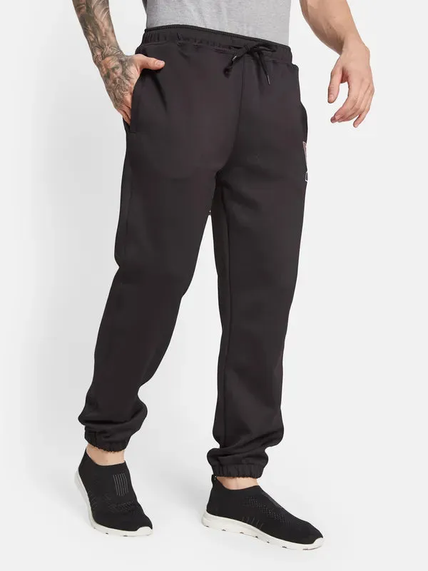 Octave Men Cotton Mid-Rise Joggers