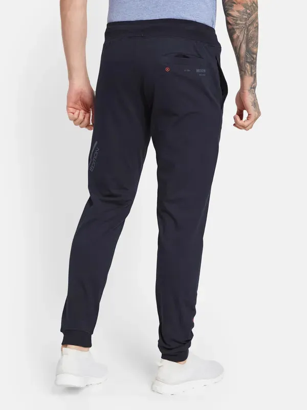 Octave Men Cotton Mid Rise Joggers