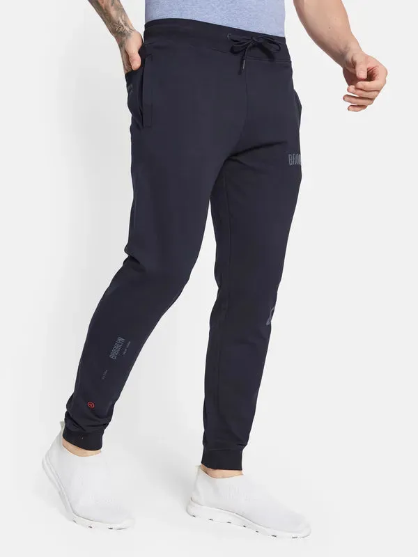 Octave Men Cotton Mid Rise Joggers