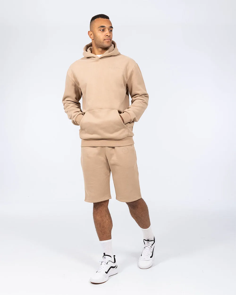 Parell Evolve Tall Oversized Pullover Hoodie (taupe)