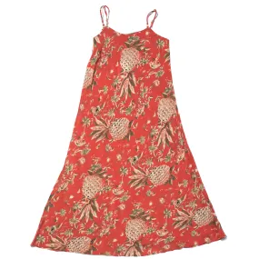 Pineapple Hut (Slip Dress) - Red