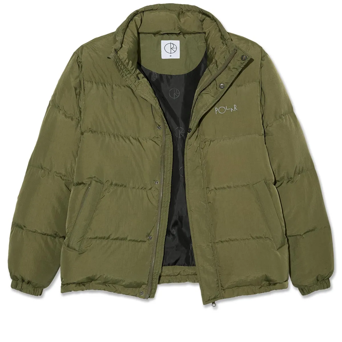 Polar Basic Puffer Jacket - Army Green