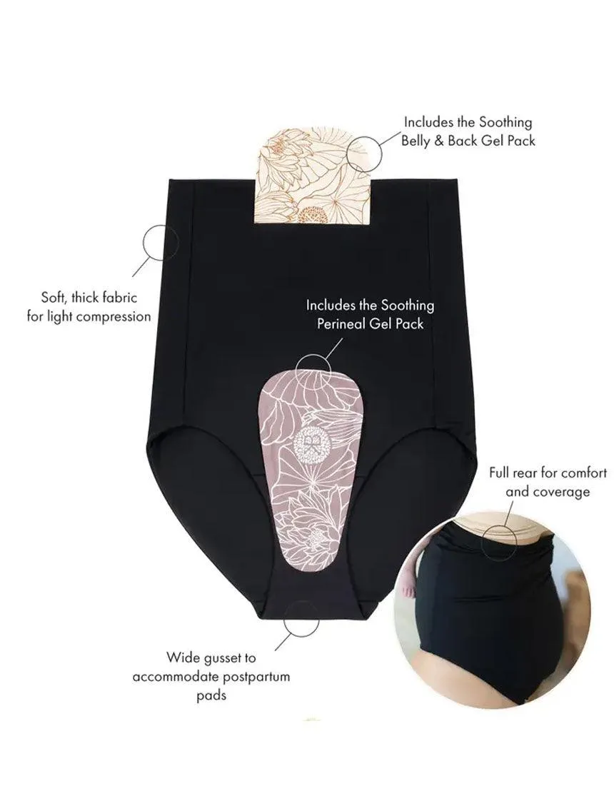 Postpartum Essentials Underwear with 2 Hot / Cold Gel Packs