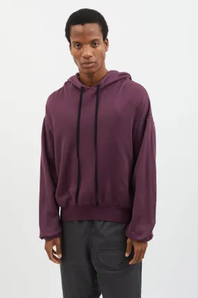 Purple Full-Zip Two-Way Hoodie