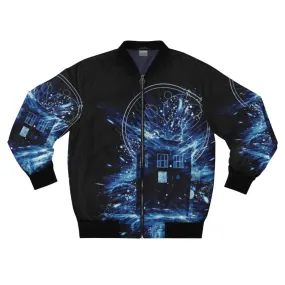 "Time Storm" Doctor Who Inspired Bomber Jacket