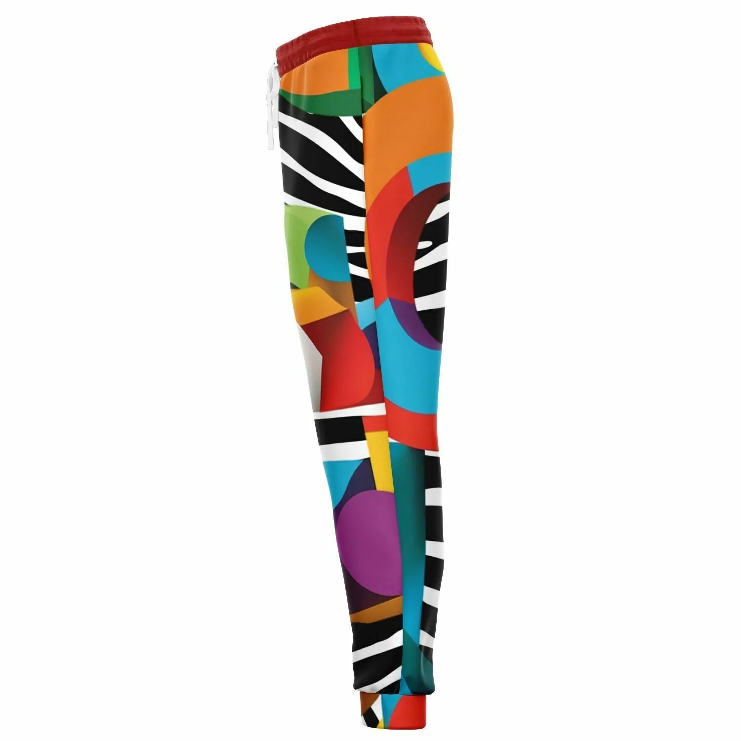 Rainbow 'C' Zebra Eco-Poly Camo Unisex Joggers