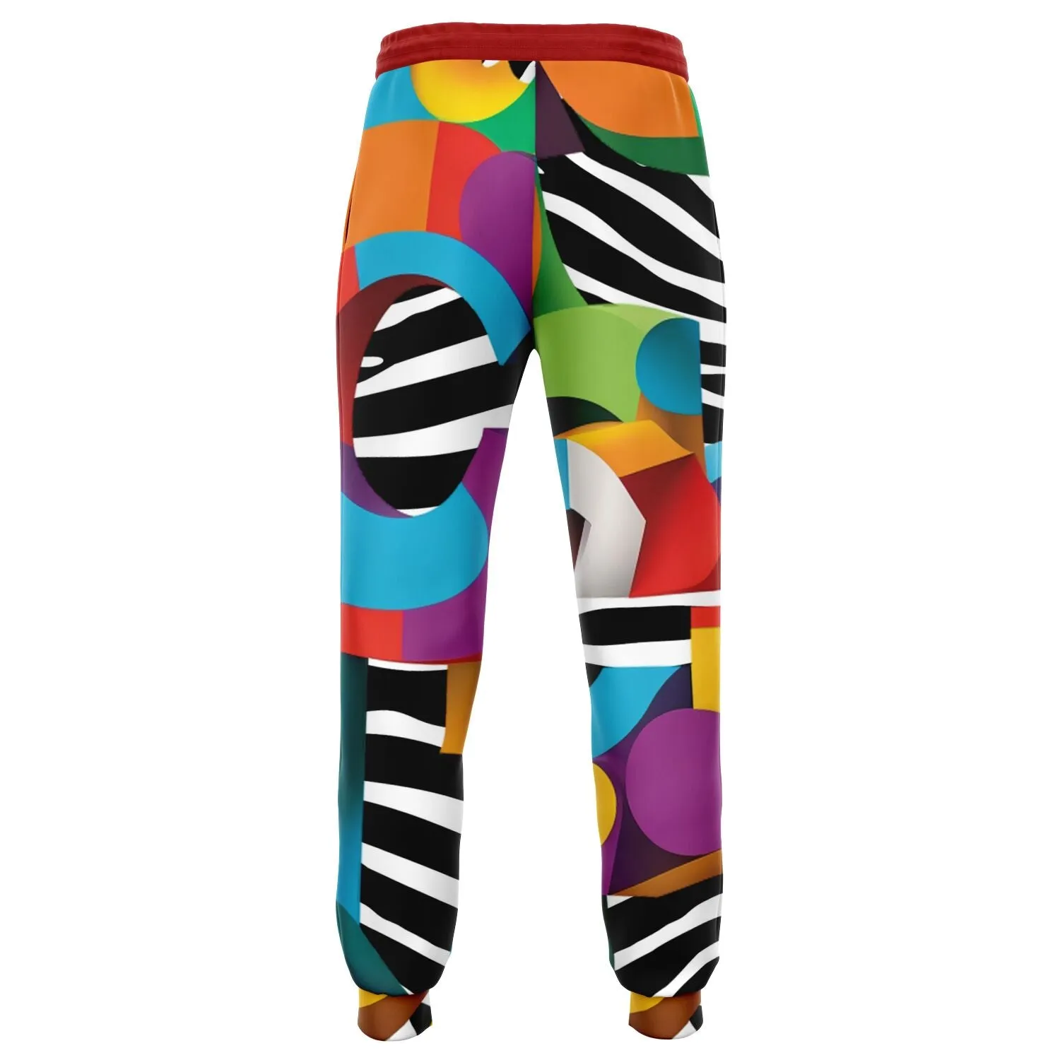 Rainbow 'C' Zebra Eco-Poly Camo Unisex Joggers