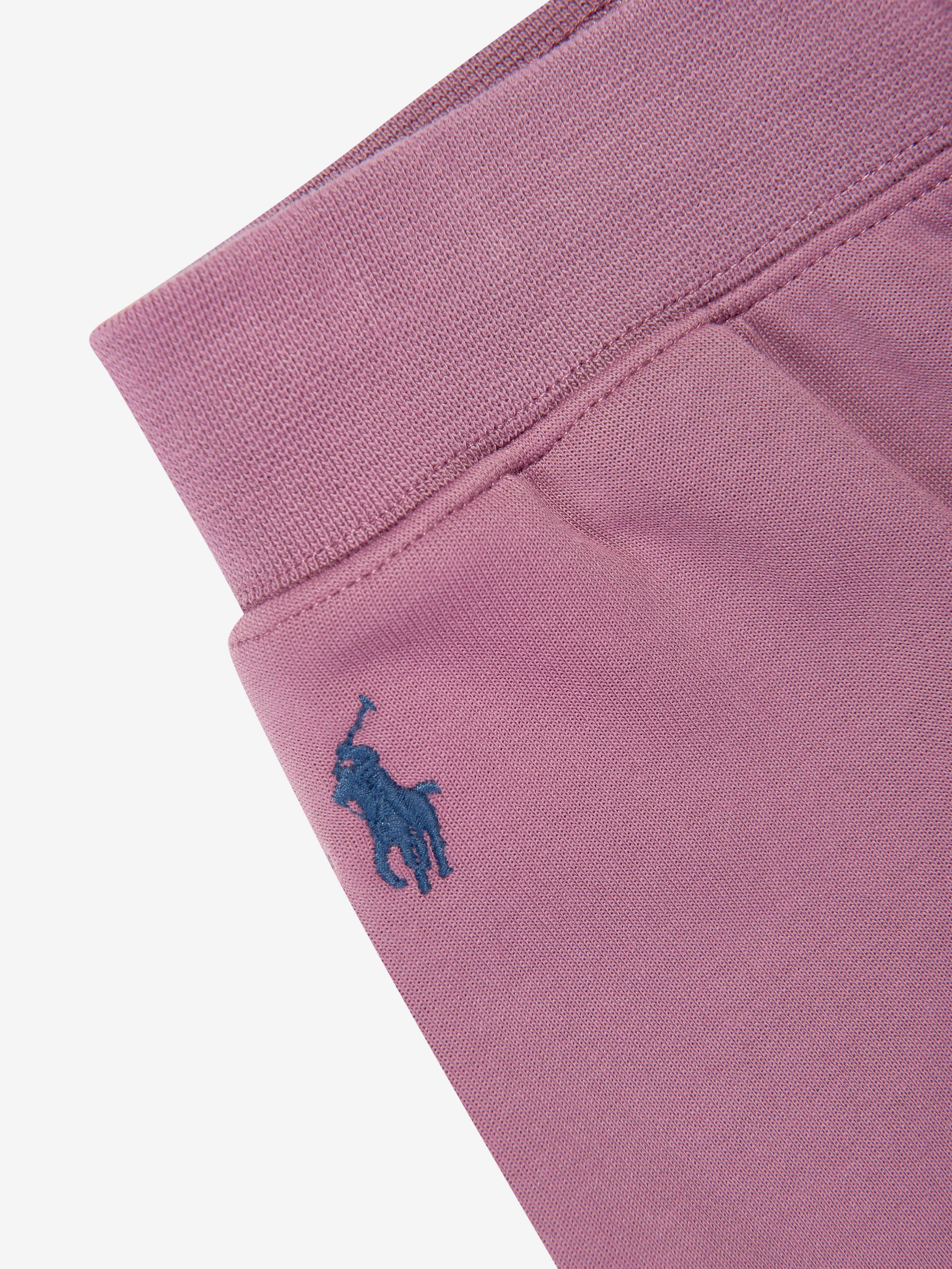 Ralph Lauren Girls Tech Joggers in Purple