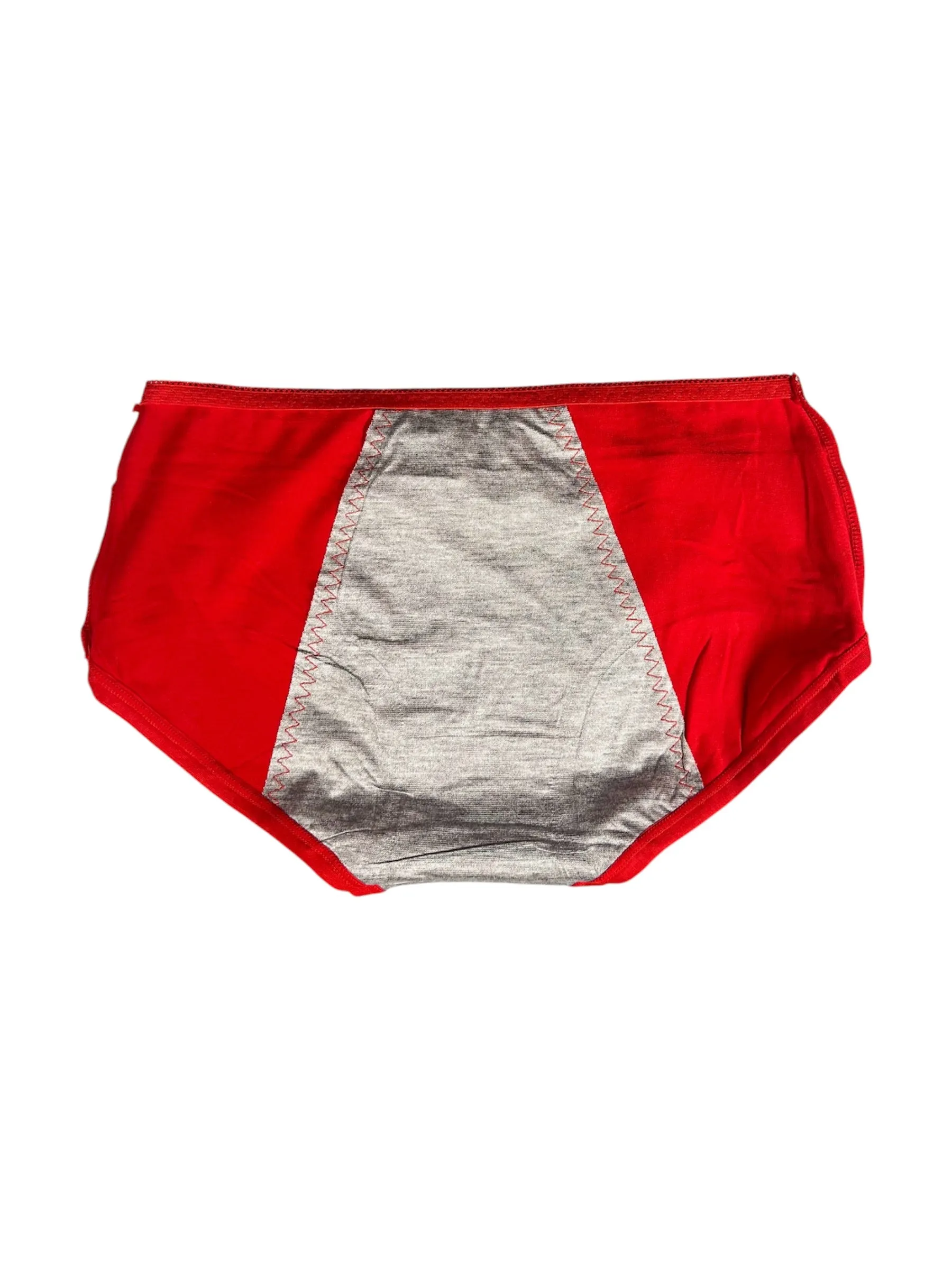 Red Leak Proof Double Layered Period Underwear