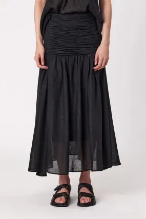 Remain - Fallon Maxi Skirt, Black