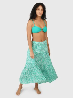 Romy-Ditsy Women Skirt | Green