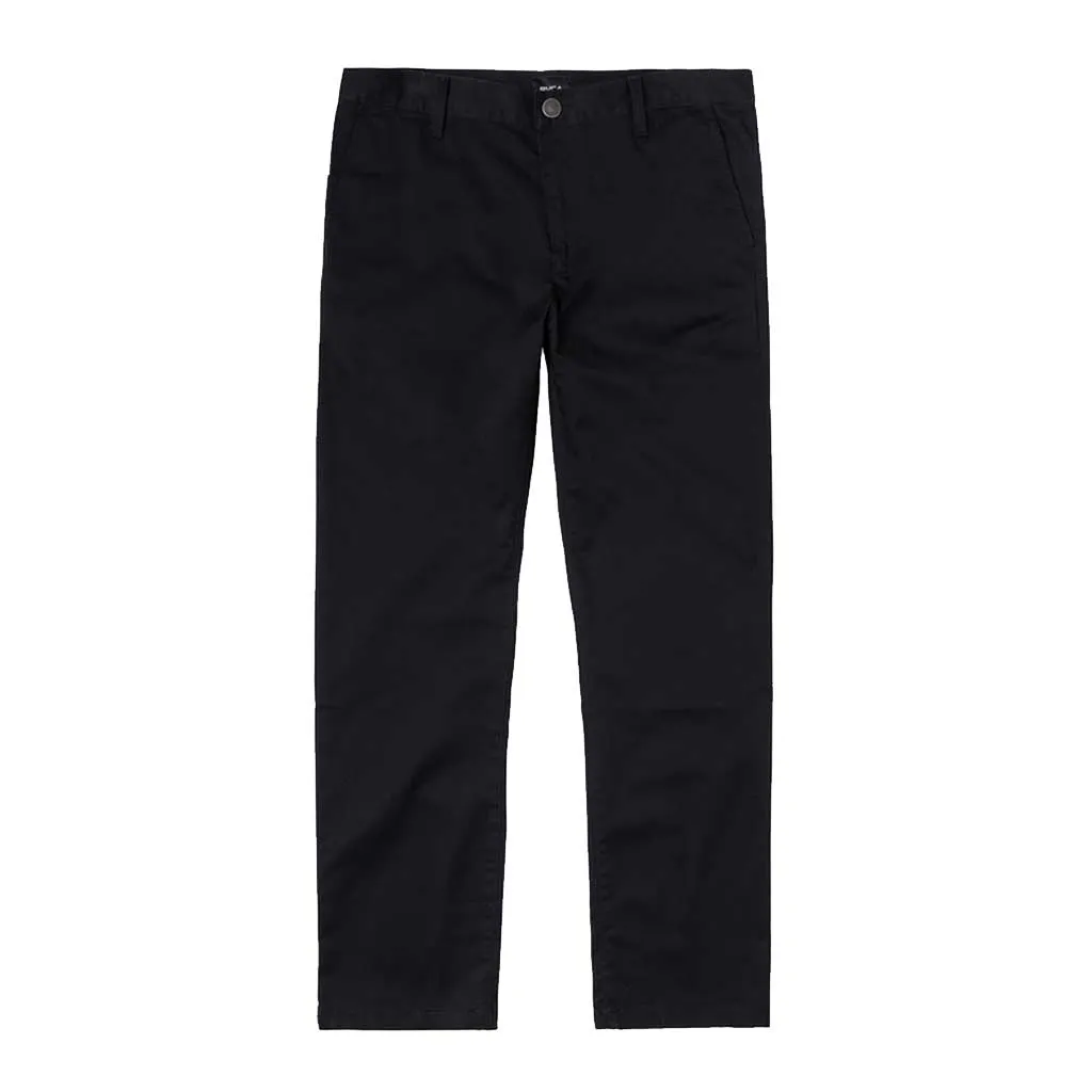 RVCA The Weekend Stretch Pant - Black