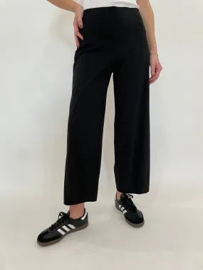 Sally 7/8 High Tech Jersey Pants - Black