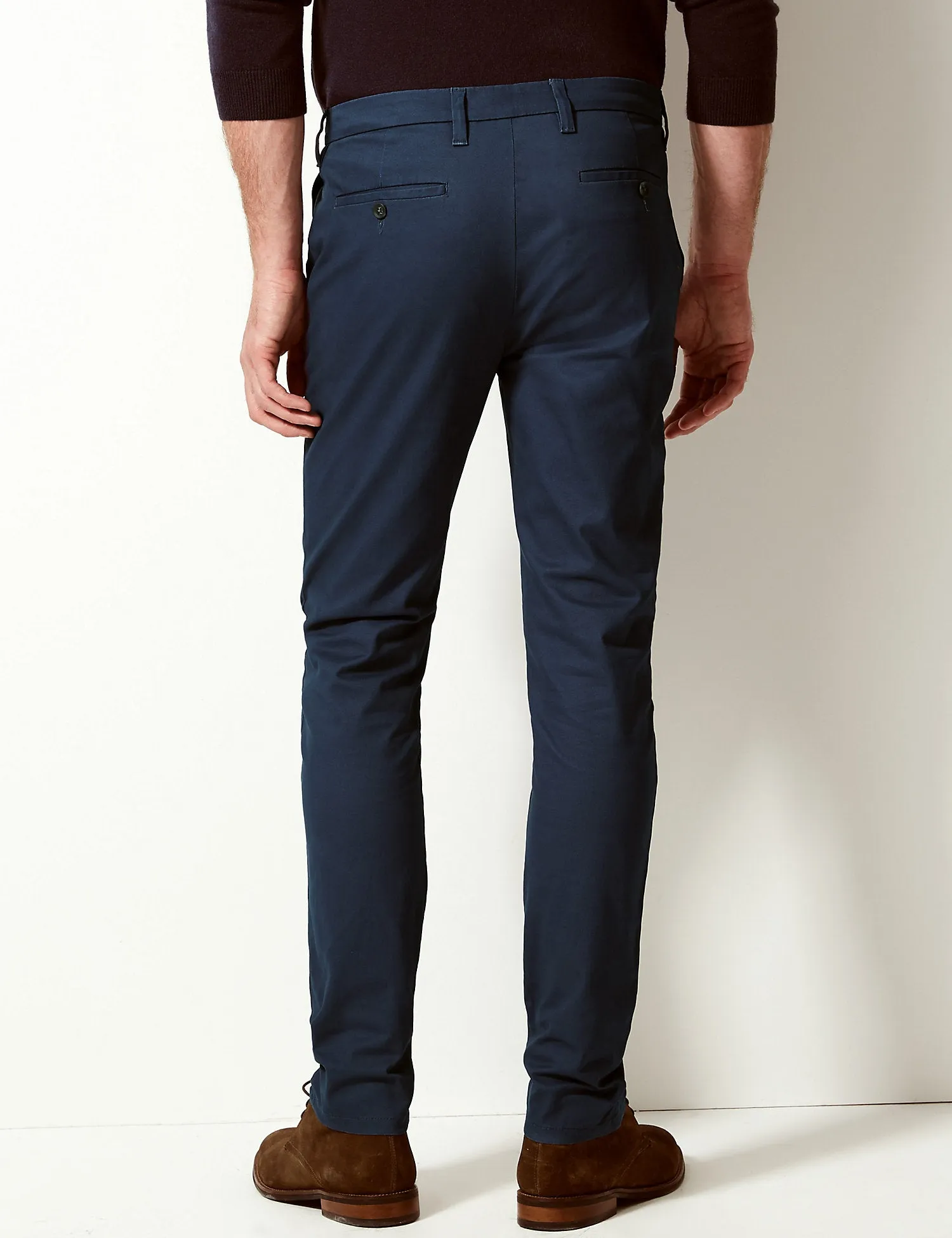 Skinny Fit Chinos with Stretch