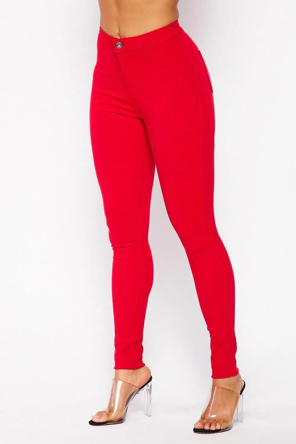 Skinny High rise Pants