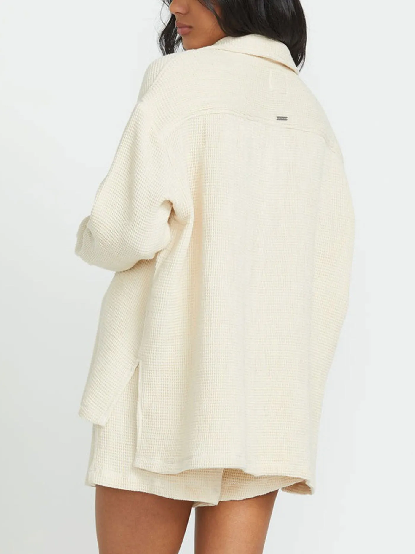 So Cozy Shacket Long Sleeve Buttondown Shirt