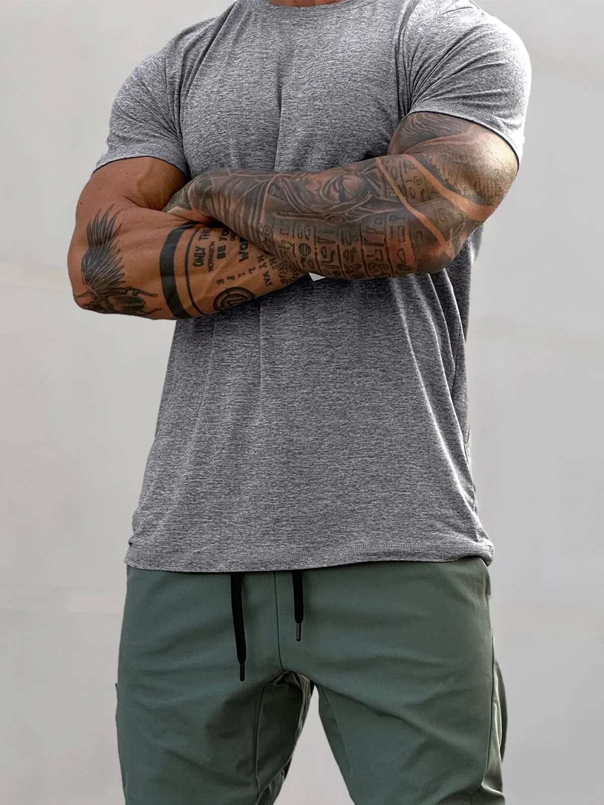 Softest Sunday Performance™ Tee Short Sleeve Grey