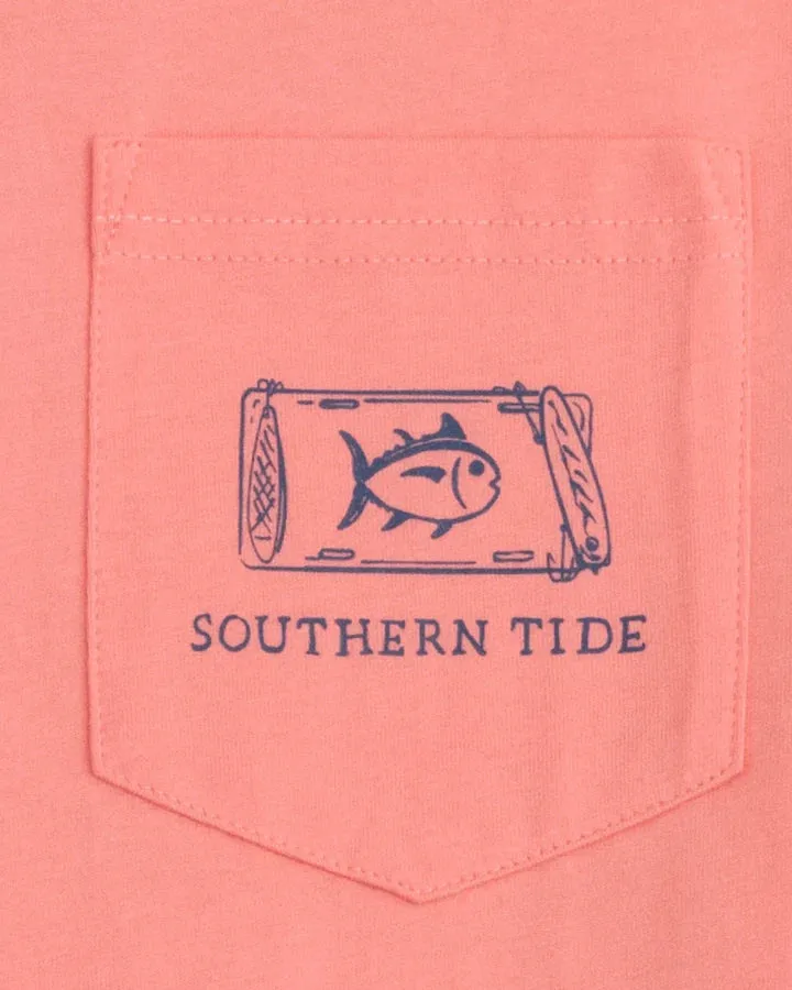 Southern Tide Two Wheel Tuna in Flamingo Pink