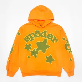 Sp5der Beluga Hoodie Orange