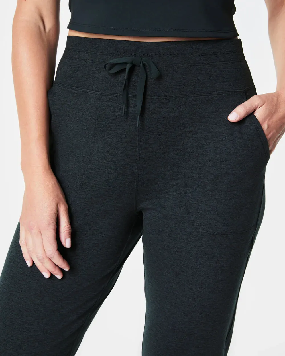 Spanx SoftStretch Slim Jogger - Essex Green Heather