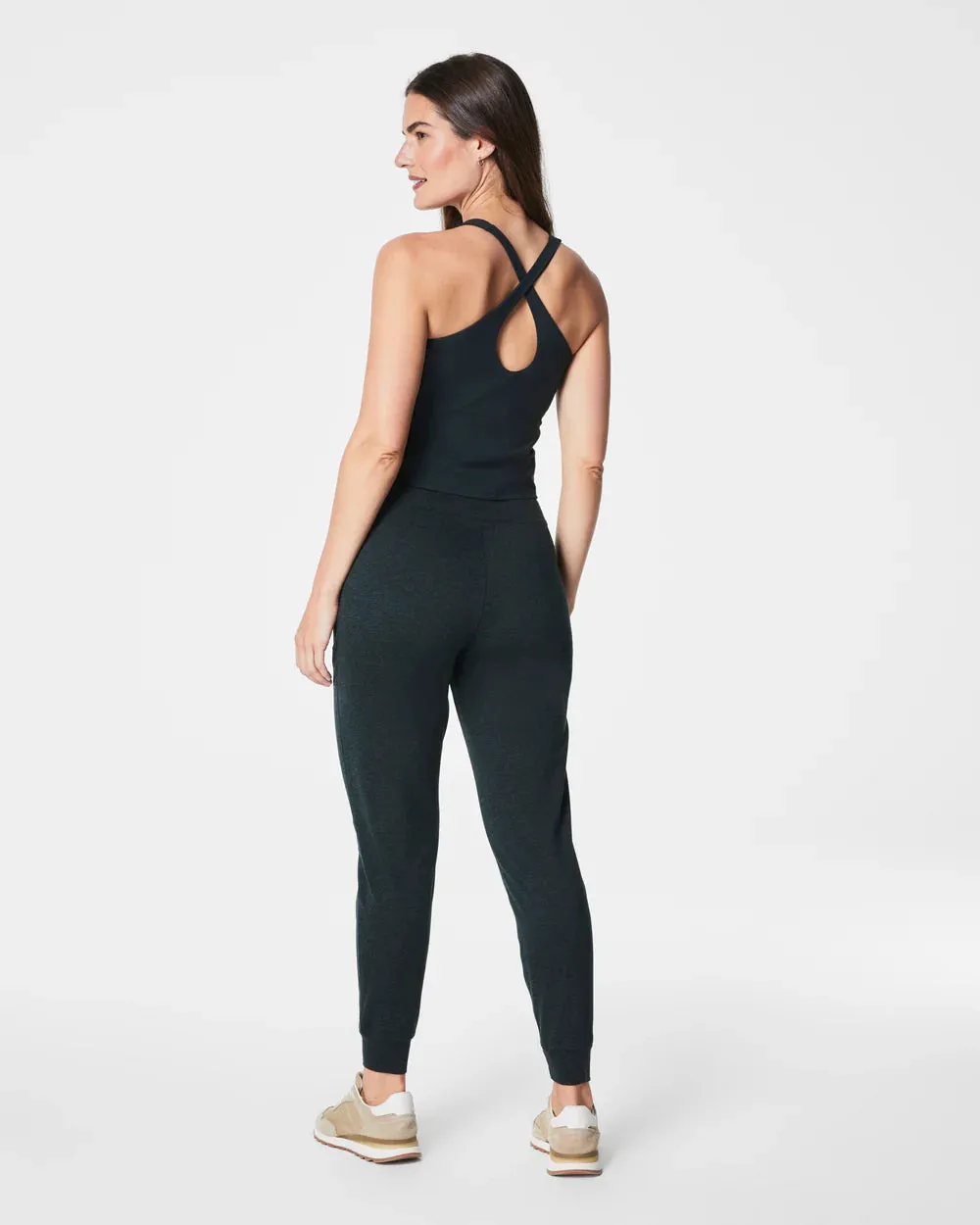 Spanx SoftStretch Slim Jogger - Essex Green Heather