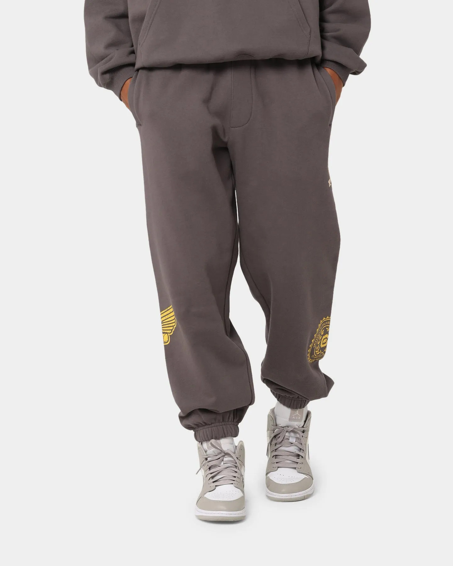 The New Establishment College Captain Berkeley Joggers Vintage Charcoal