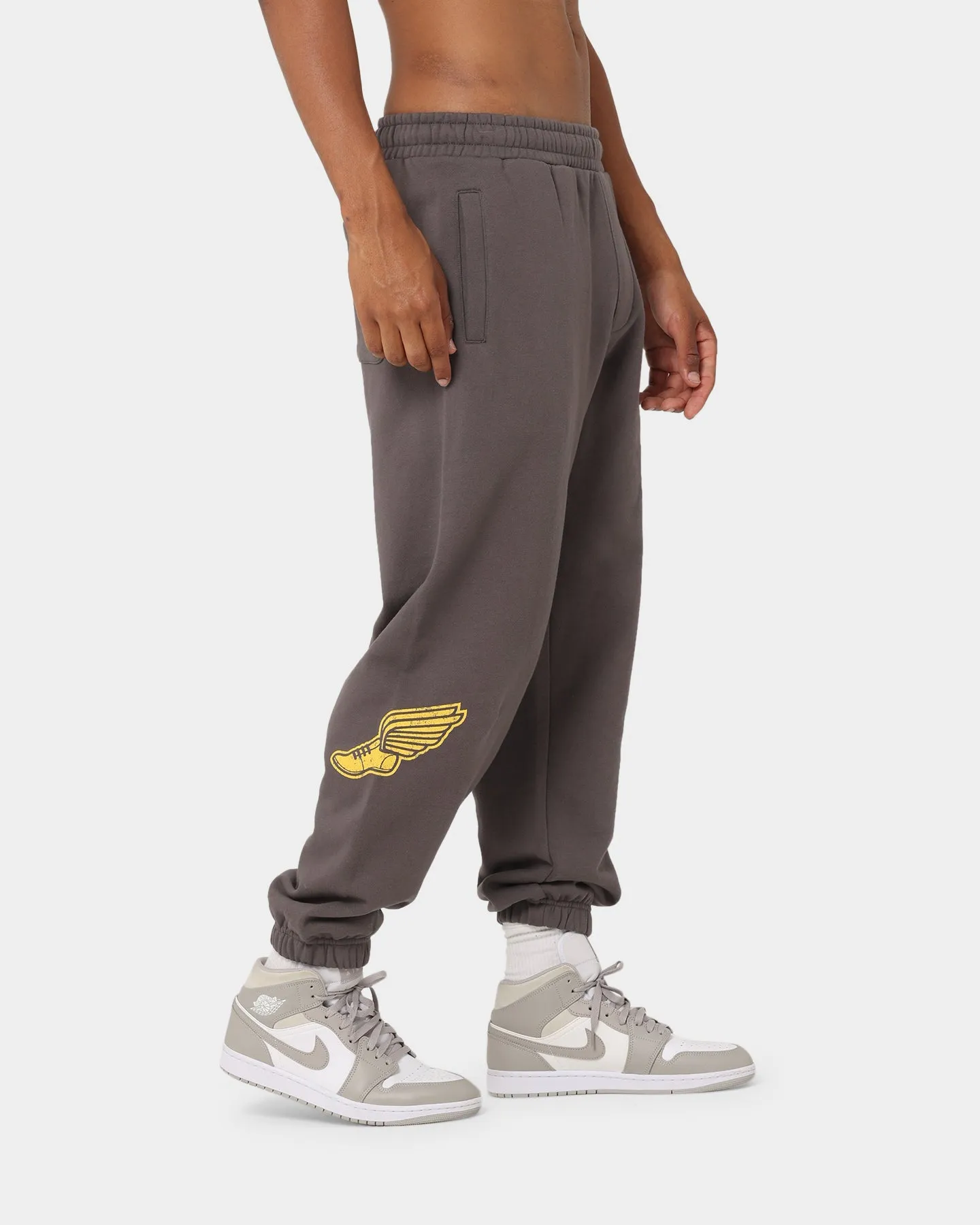 The New Establishment College Captain Berkeley Joggers Vintage Charcoal