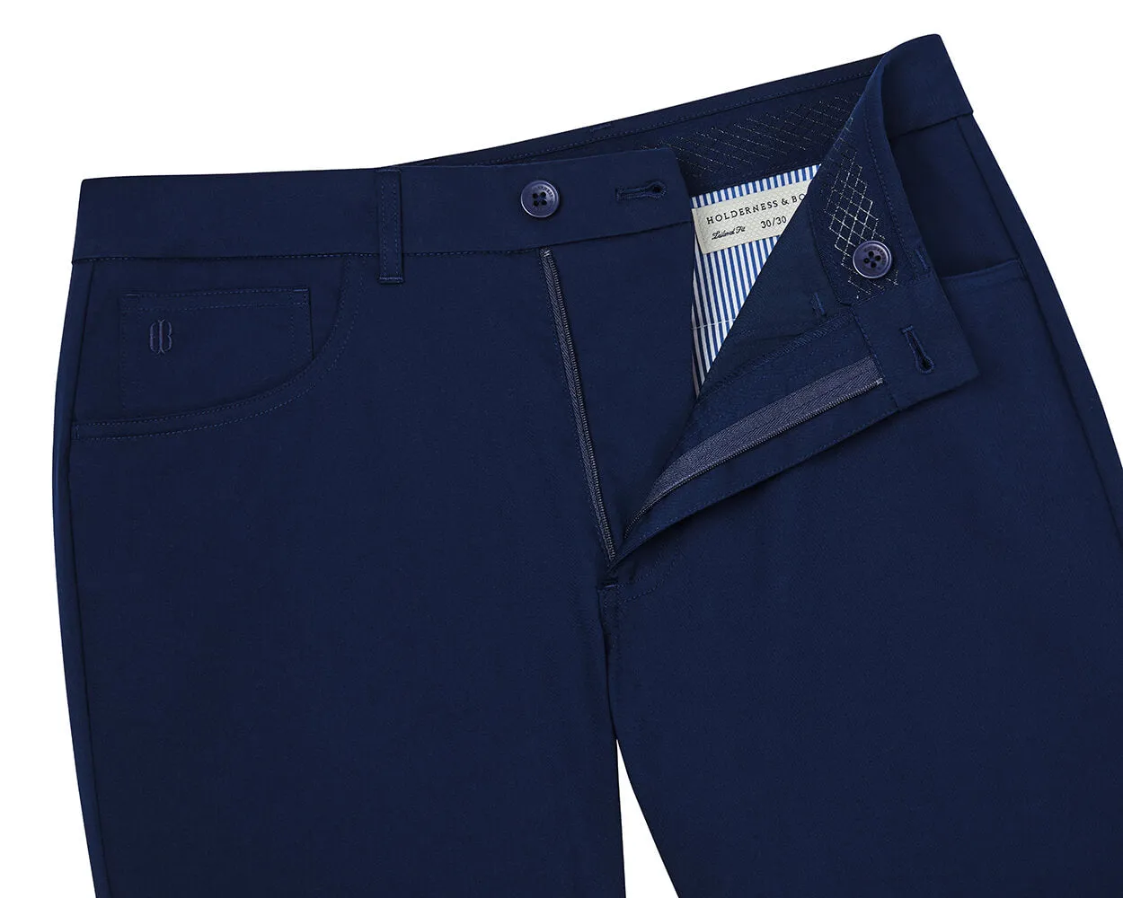 The Warner Pant: Navy 30" Length