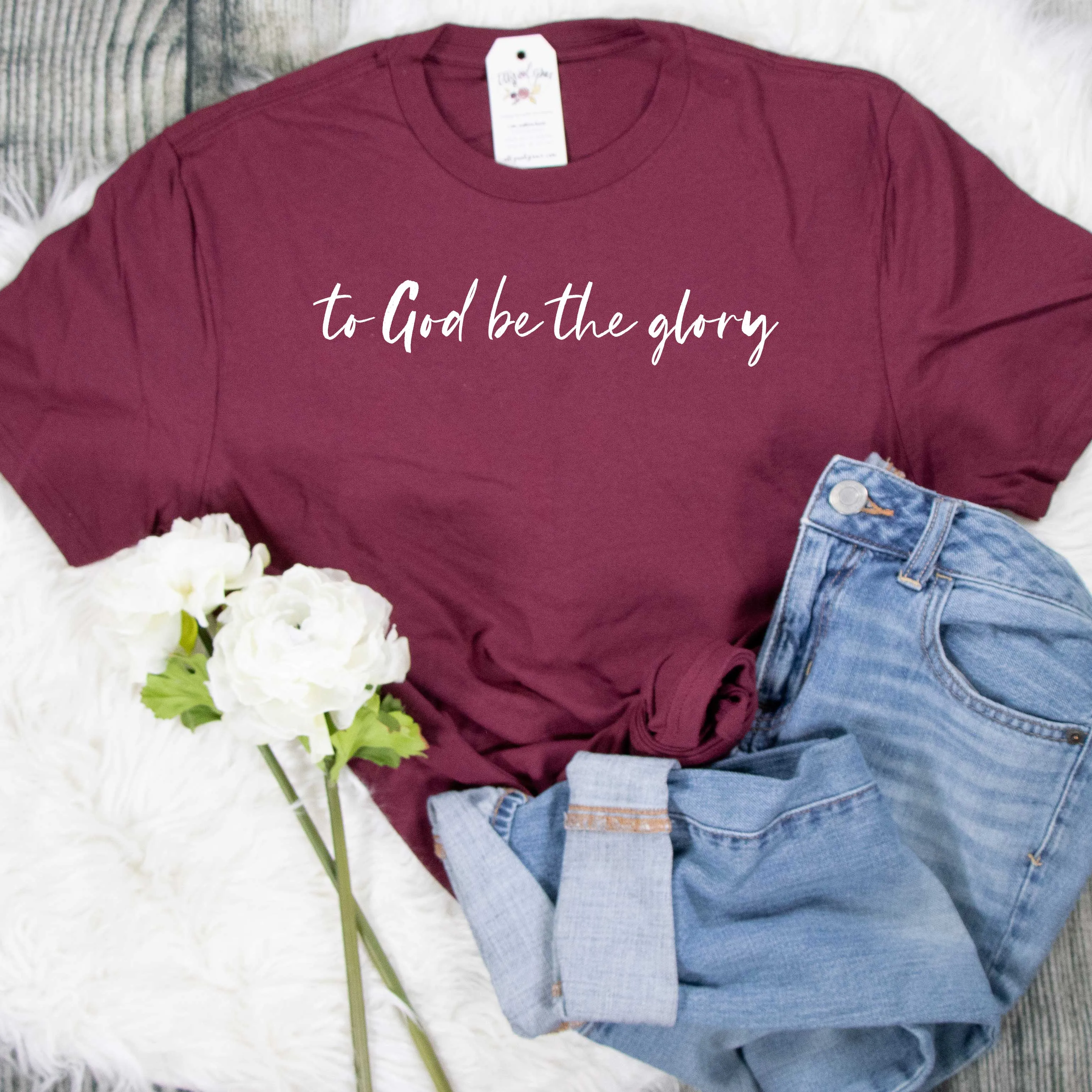 To God be The Glory Jewel Tone Unisex Shirt