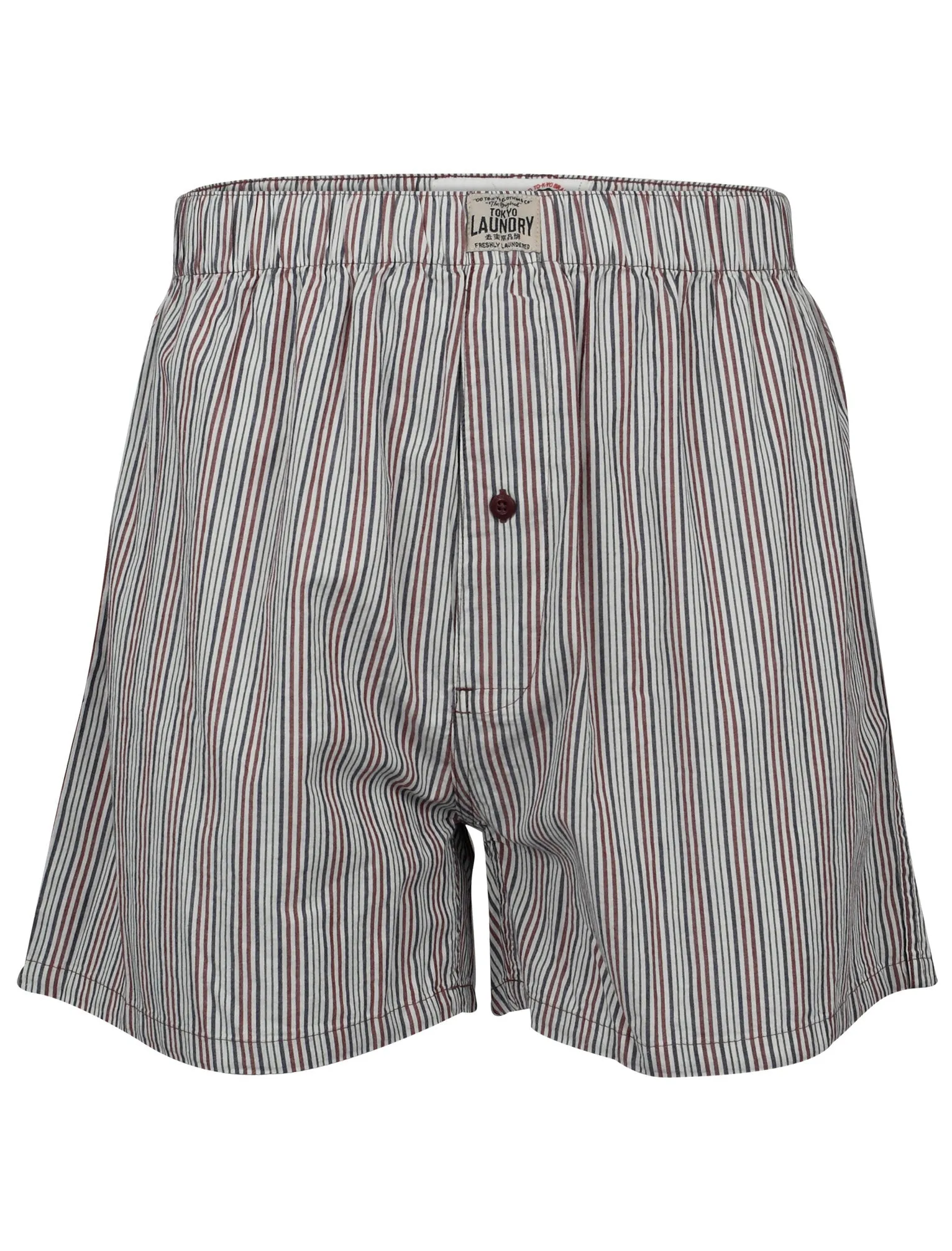 Tokyo Laundry Reese Striped Cotton Boxer Shorts