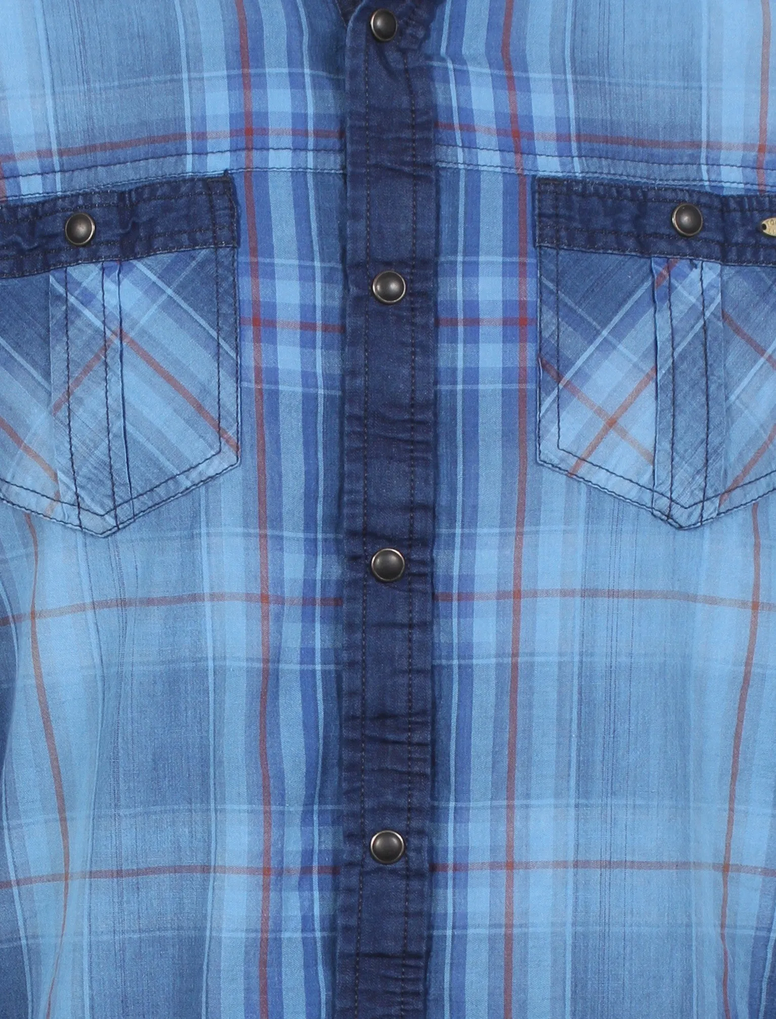 Tokyo Laundry Whelan blue shirt