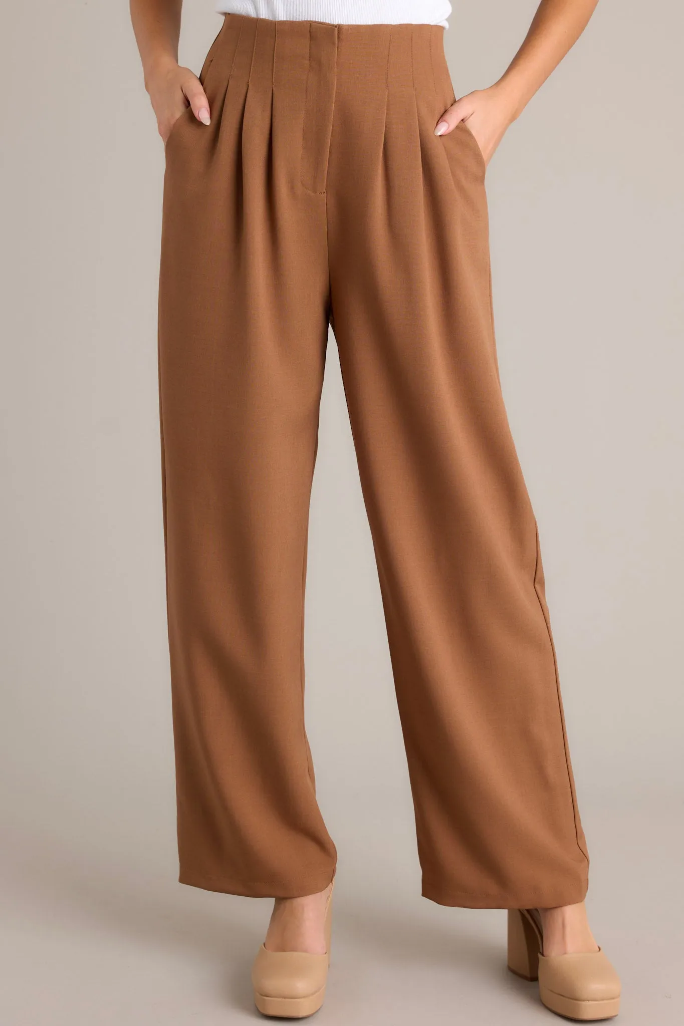 Urban Uproar Coffee Straight Leg Pants