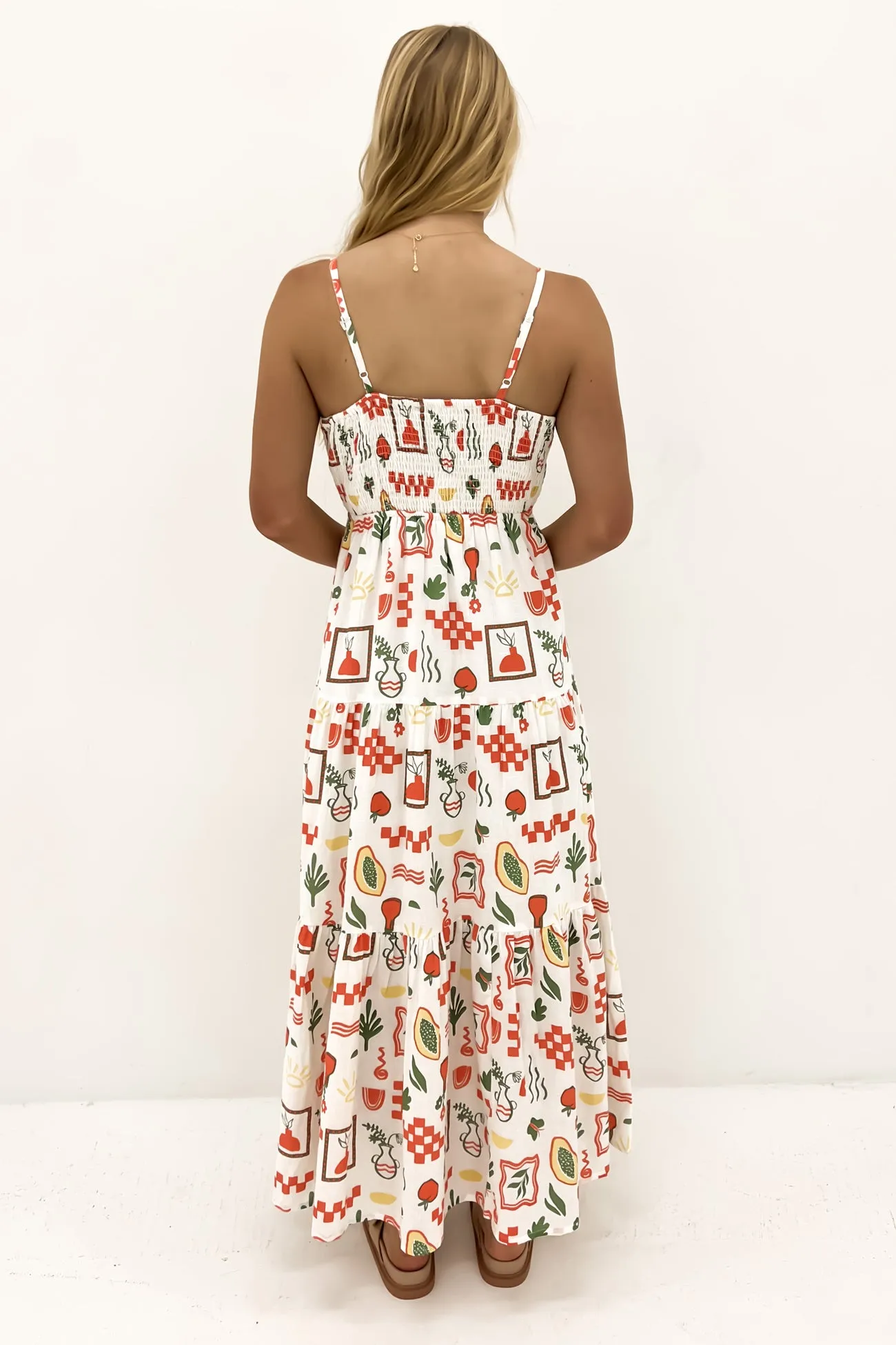 Valancia Maxi Dress Print