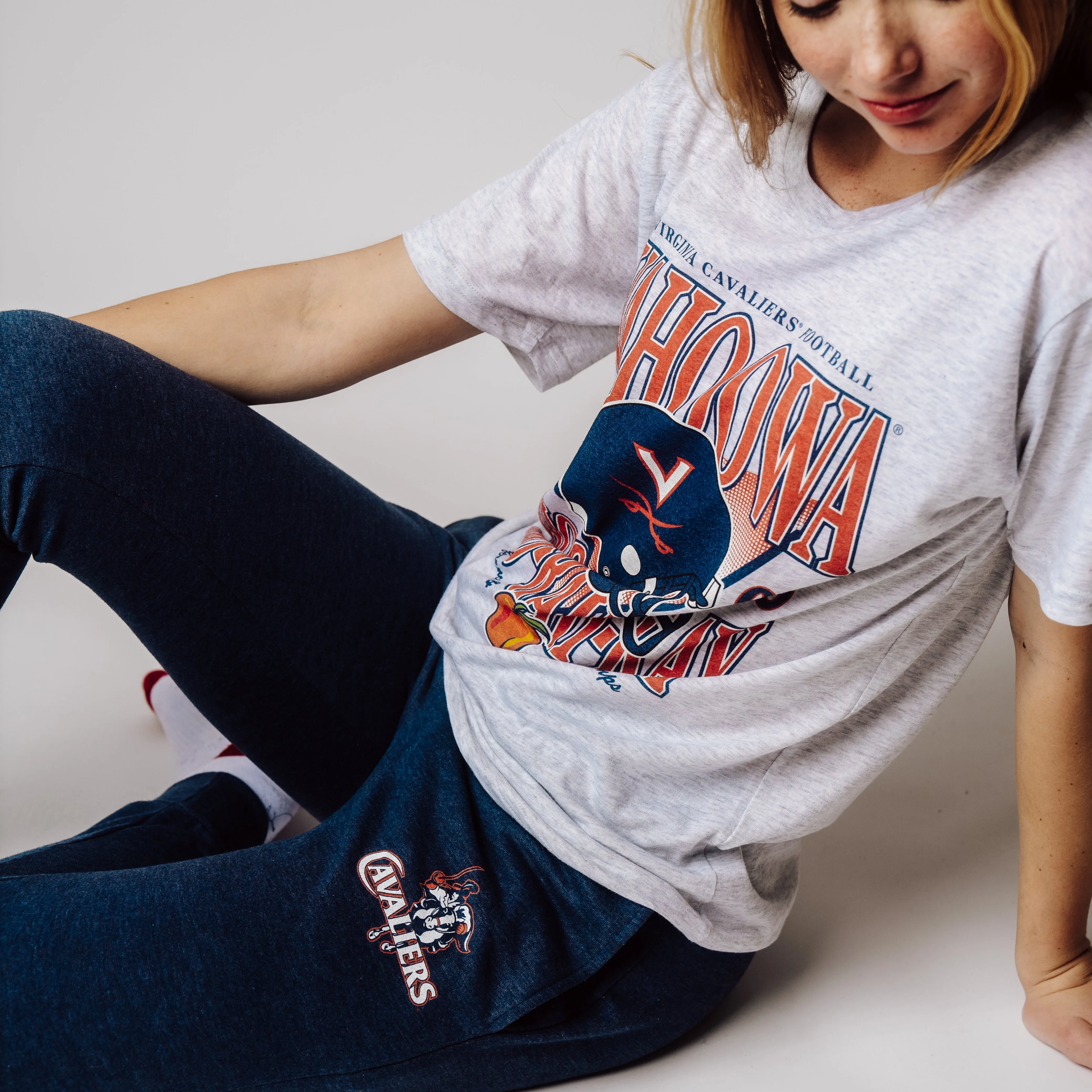 Virginia Cavaliers Vintage Charging Mascot Joggers