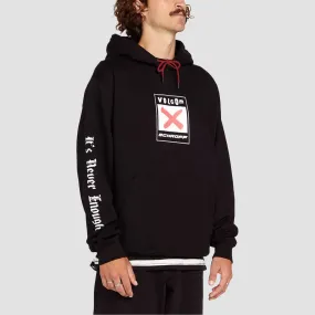 Volcom X Schroff Fleece Pullover Hoodie Black