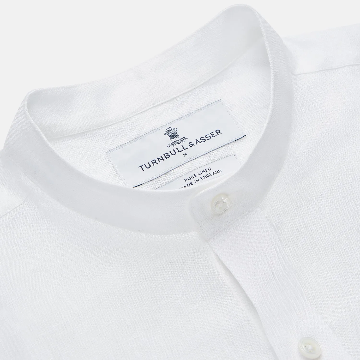 White Linen Weekend Fit Blake Shirt