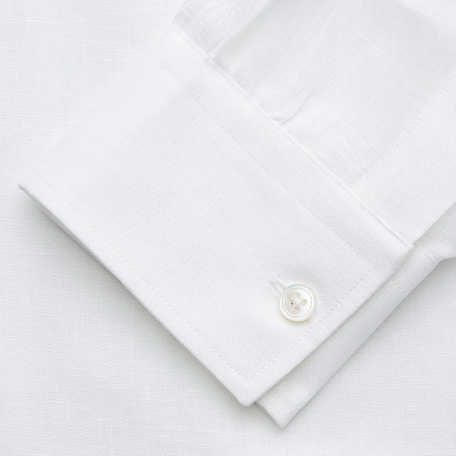 White Linen Weekend Fit Blake Shirt